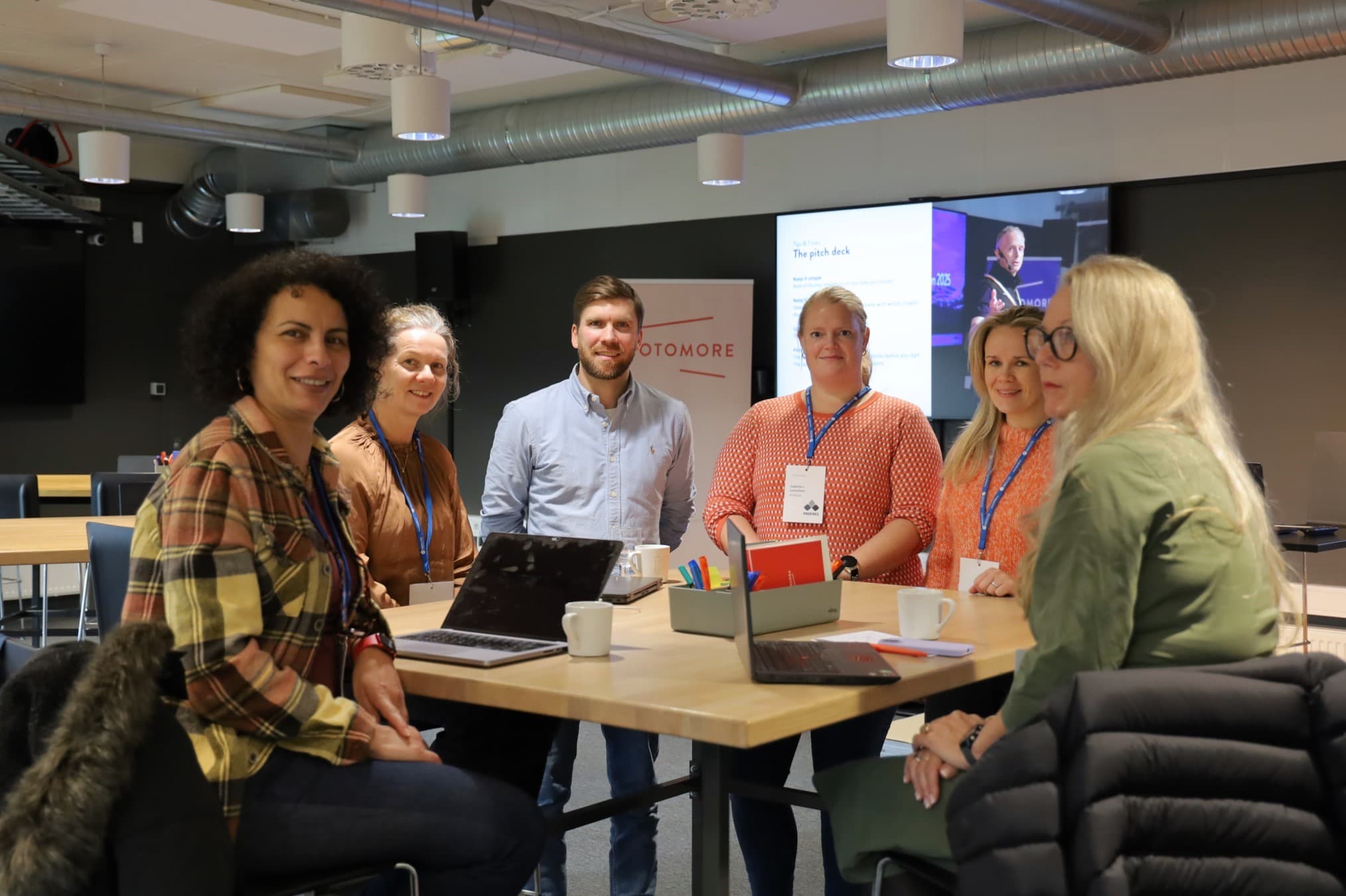 Testet pitchen hos ProtoMore
